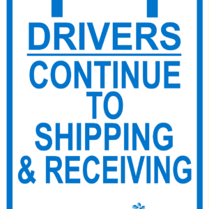 Exterior Drivers Continue To Shipping & Receiving