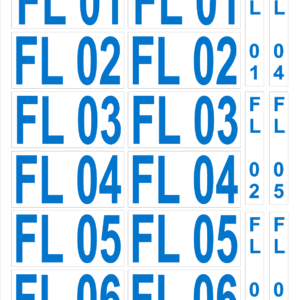 Forklift Labeling Kit 01-06