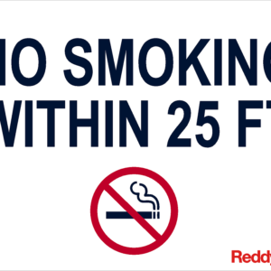 No Smoking Withing 25 FT
