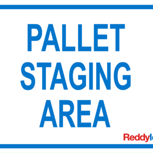 Exterior Pallet Staging Area